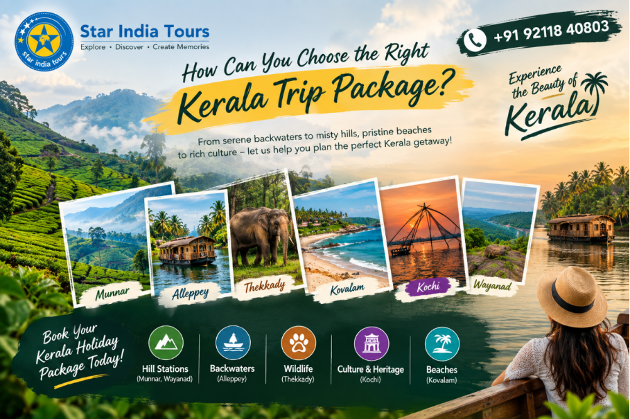 How Can You Choose the Right Kerala Trip Package?